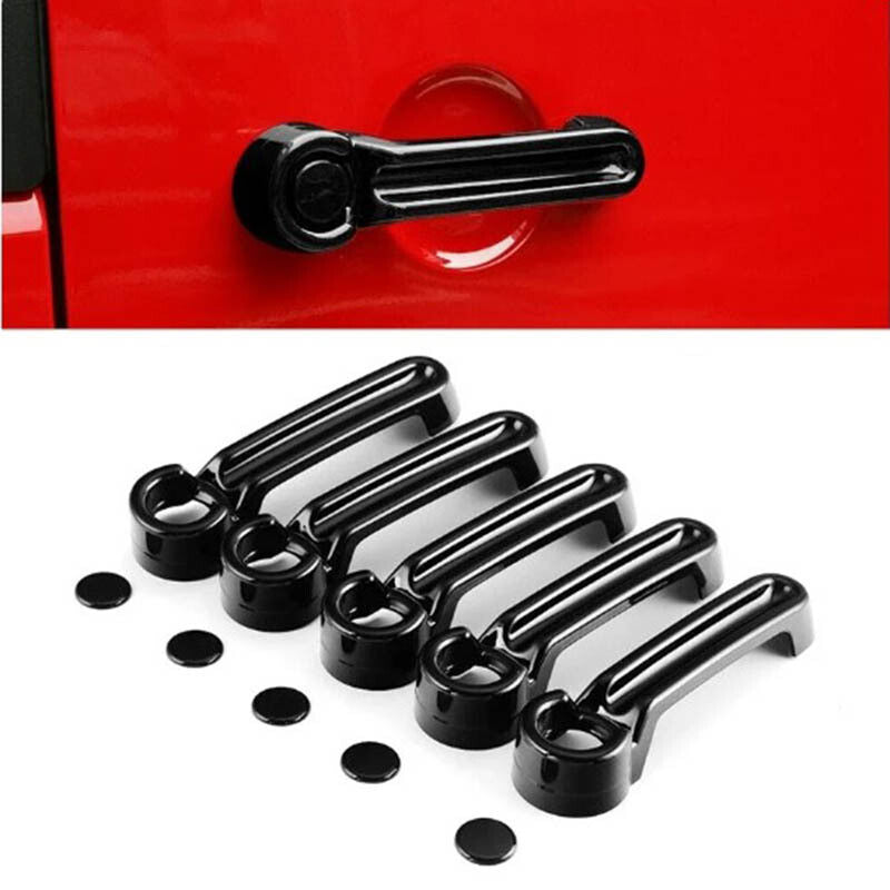 Car for Jeep for Wrangler JK Door Handle Cover Molding Trim Accessories 2007-2018