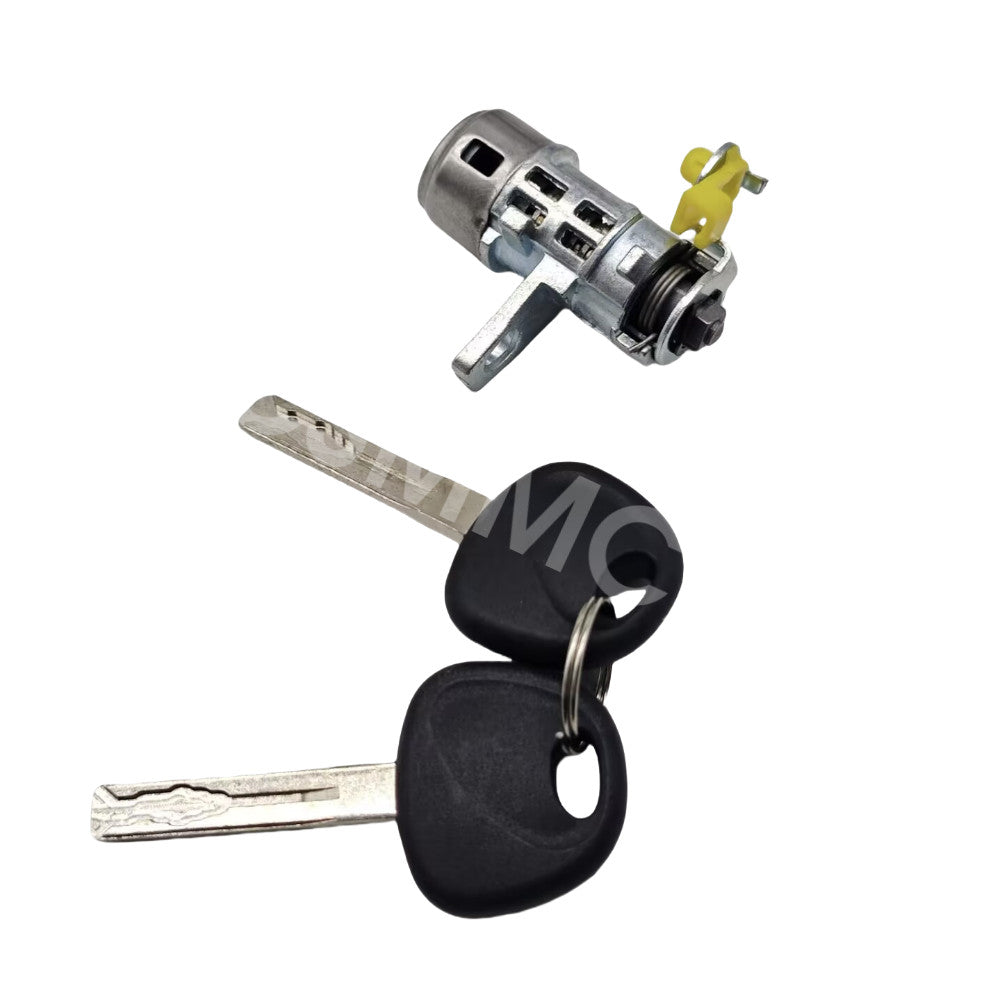 81970-1RA00 Car Door Lock Cylinder W/2 Keys Fit for Hyundai Accent 2012-2017 Q