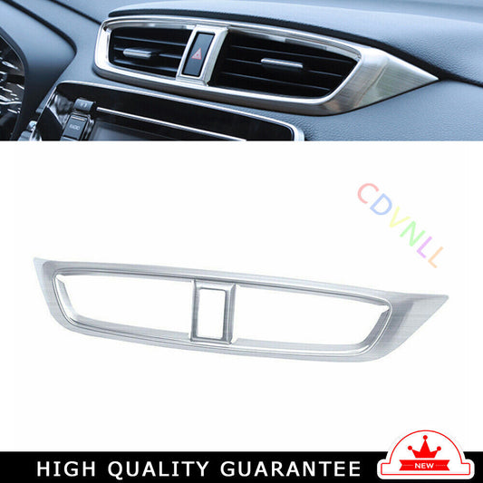 Middle Air Outlet Vent Cover Trim for Honda CRV CR-V 2017-2022 Silver Titanium