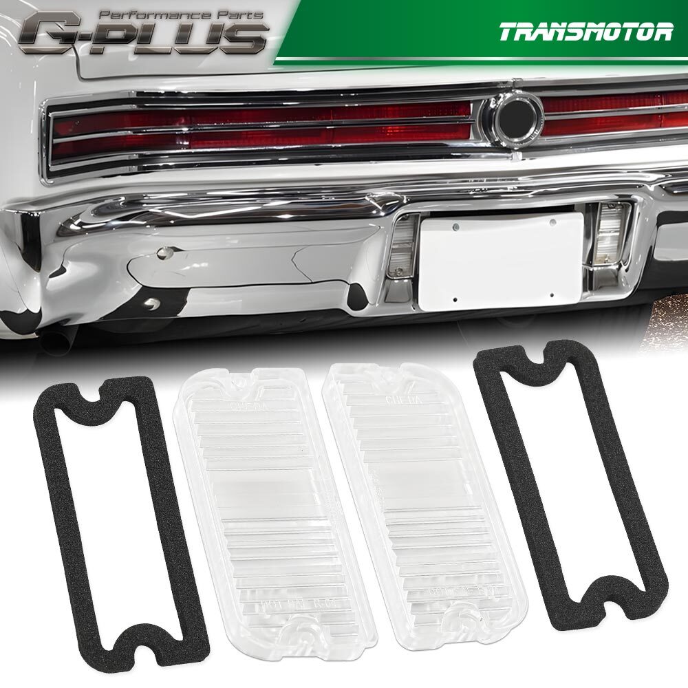 Fits 64-65 for Buick Skylark Special GS Spare Light Lens and Washer with Screws - v