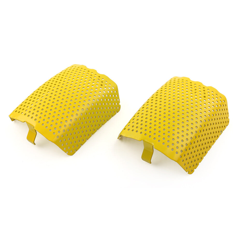 Steel Front Caliper Screen Inserts for Harley V-Rod & Touring 2006-2019 Yellow Q