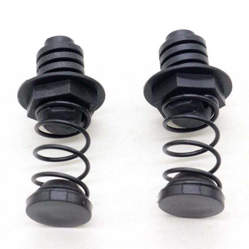 2X Trunk Lid Spring with Rubber Bumper Stop Hardware  for ford  for Mustang 1994-1998 Q