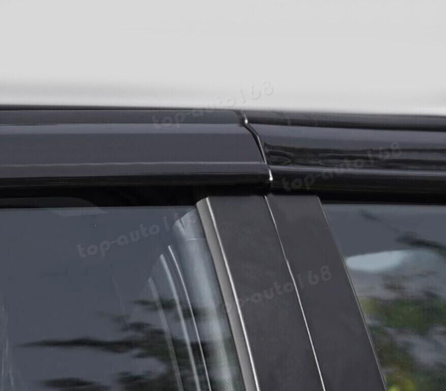 for Toyota for Corolla Sedan 19-24 Black Window Visors Sun Rain Guard Vent Deflector