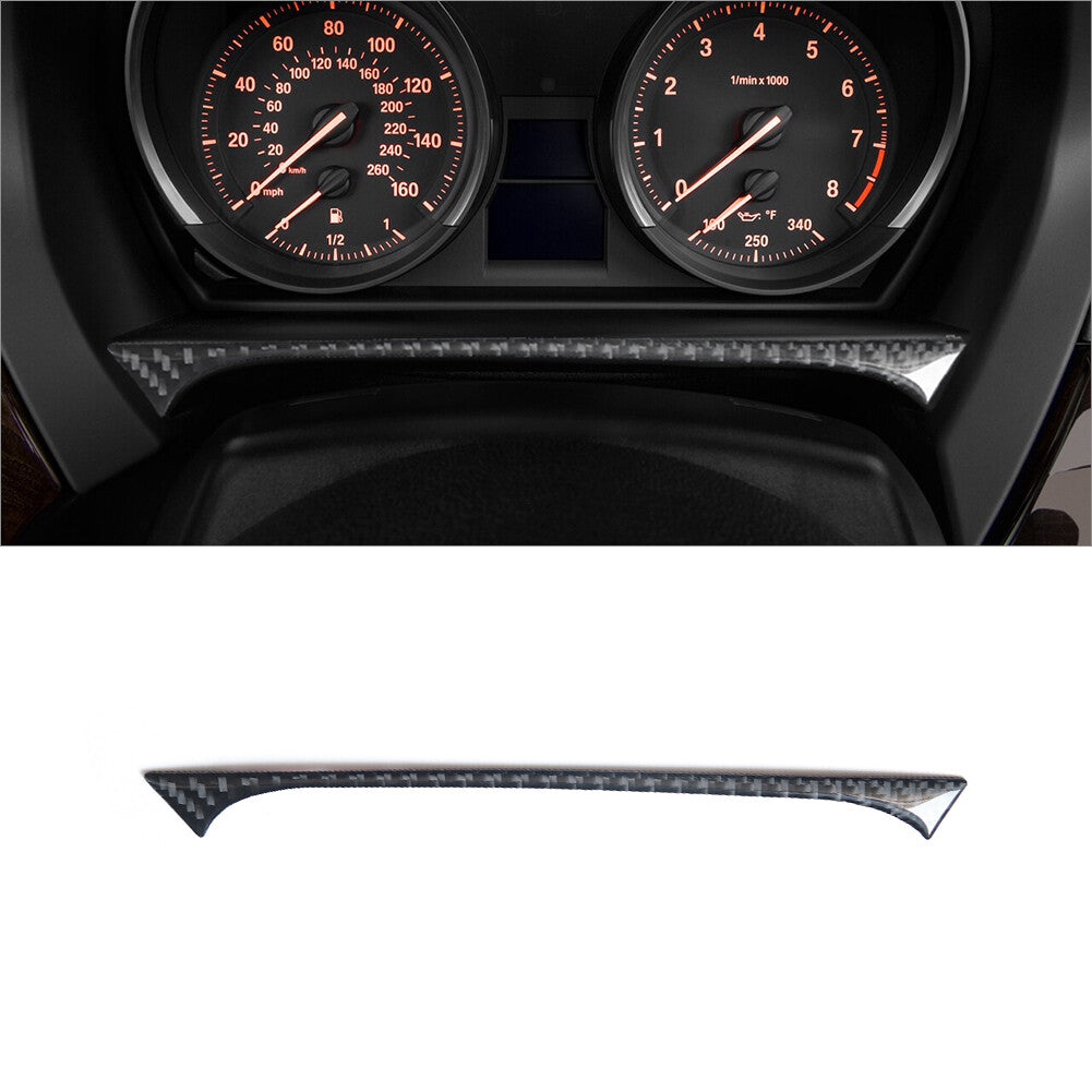 Carbon Fiber Below Speedometer Surround Cover Trim for BMW Z4 E89 2009-2016