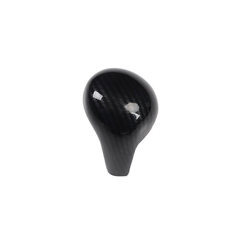 for Audi Q5 2009-12 ABS Carbon Fiber Central Console Gear Shift Knob Cover Trim