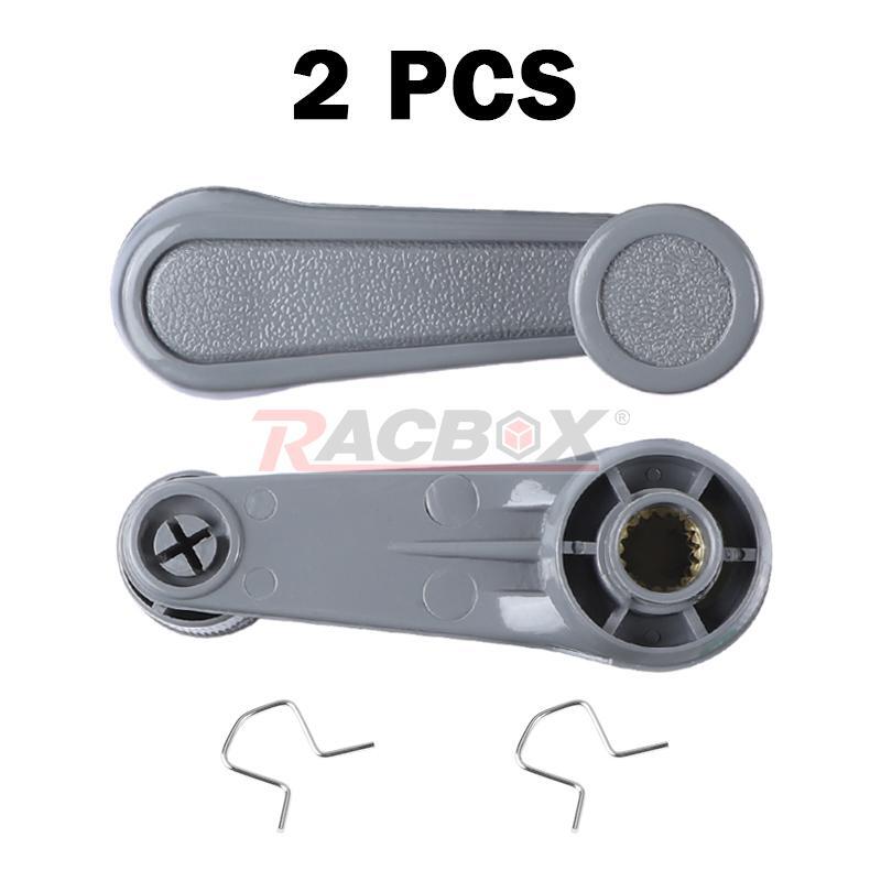 1PAIR Window Crank Lever Handle GRAY for Toyota Tacoma, T100, Pickup, for Corolla