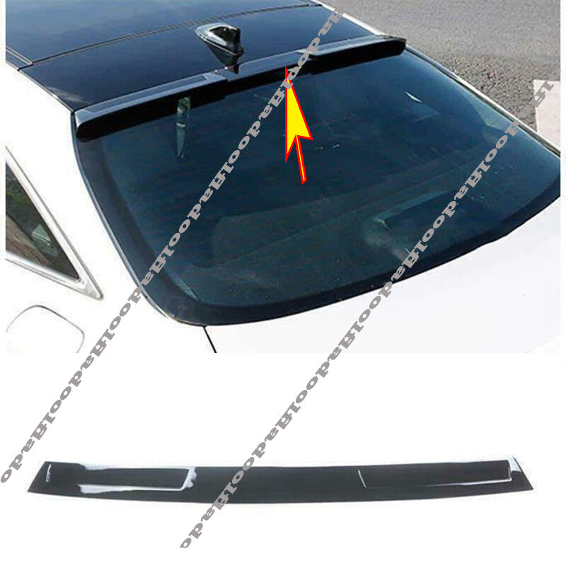 for Toyota for Avalon 2019-2022 Roof Spoiler Gloss Black Rear Window Splitter Wing