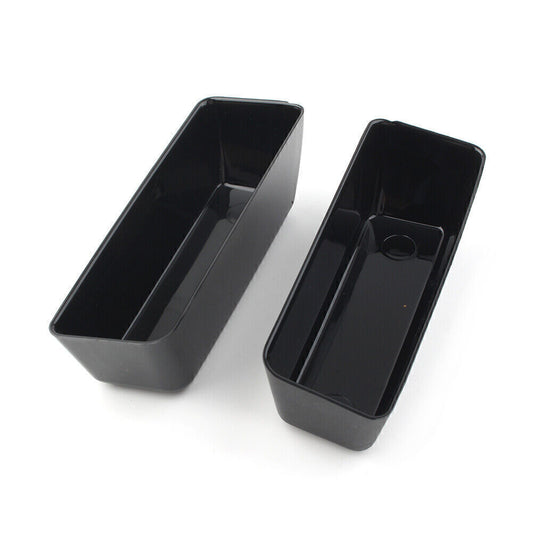 2X Front Door Handle Armrest Storage Box Tray Bin Kit  for ford  Edge 2015-2020