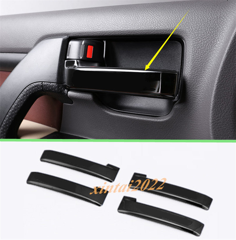 Red Carbon Fiber Center Control Decorative Trim For Highlander 2008-2013 v