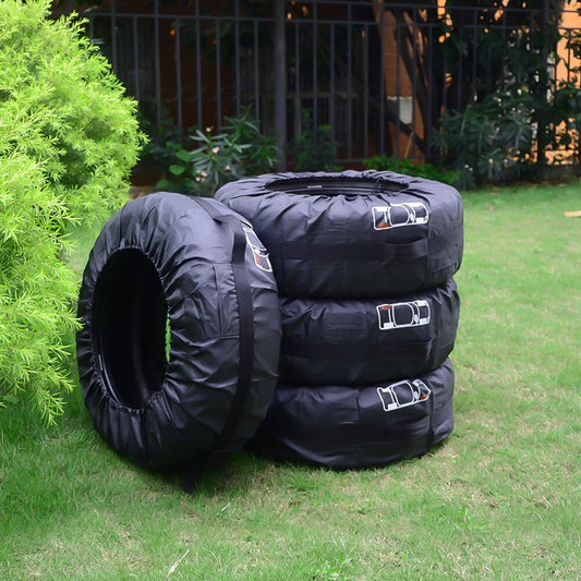 Seasonal Tire Totes, Spare Tire Cover, Portable Wheel Bags for 13 to 18 Tire