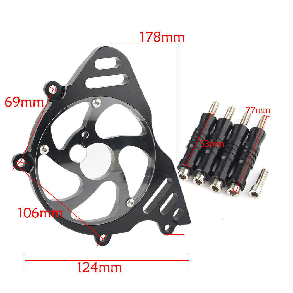 CNC Front Chain Sprocket Cover Protector Fit for Kawasaki Z1000 2010-17 11 12 13 14 Q