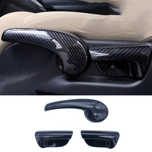 Carbon Look Inner for Seat Adjust Handle Cover Trim ABS for Honda CR-V CRV 2012-2016