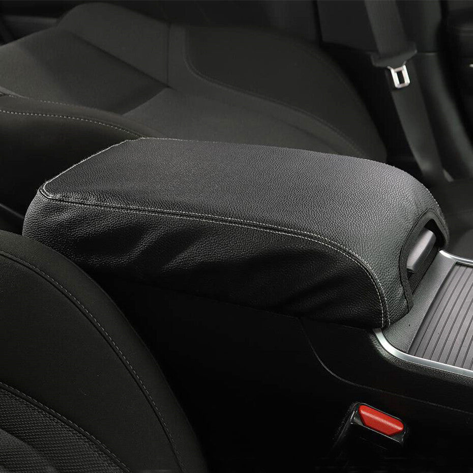 Fit For 11 - 23 for Dodge Charger Black Center Console Armrest Box Cover Leather v