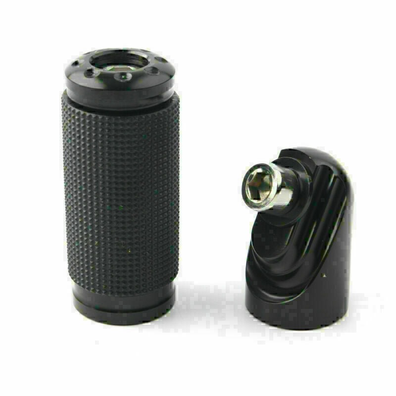 St?nder Erweiterung Enlarger f¨¹r for Harley Dyna Wide Glide Fat Bob 1991-17 Schwarz
