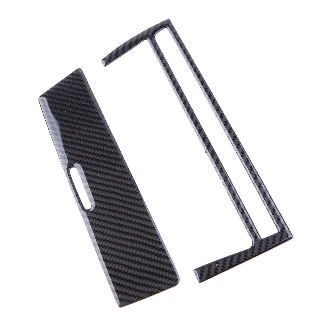 Carbon Console Cigarette Lighter Ashtray Panel Trim Fit for E46 4 Door 98-06 v