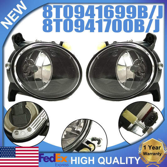 1 pair of front bumper fog lights suitable for Audi Q5, A4, S4, A6, S6 #8T0941700B n