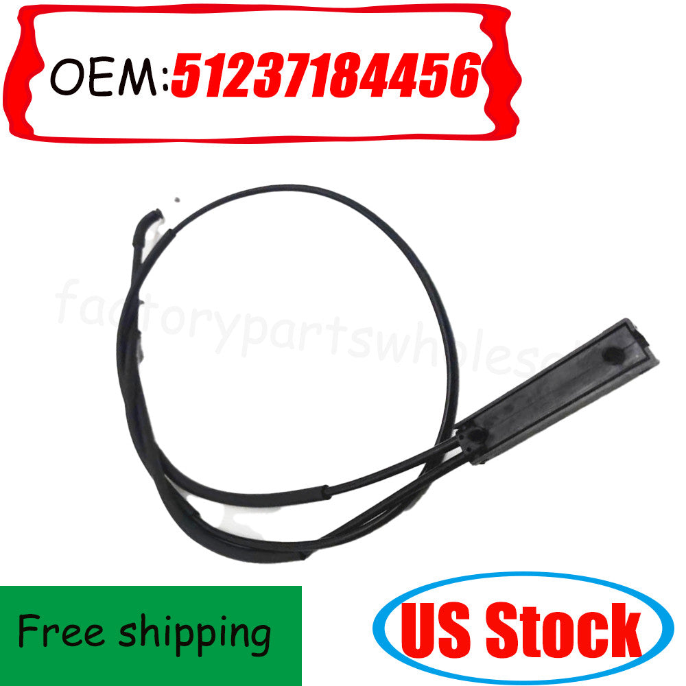 Engine Hood Release Cable Wire for 2007-2014 X5 E70 51237184456 n