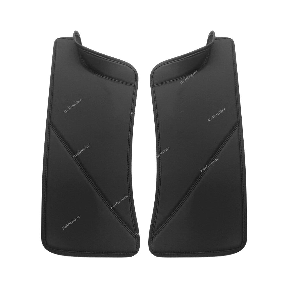 Qty2 Fit for Tesla Model Y 2020-2022 Black Rear Door Sill Pedal Protector Cover