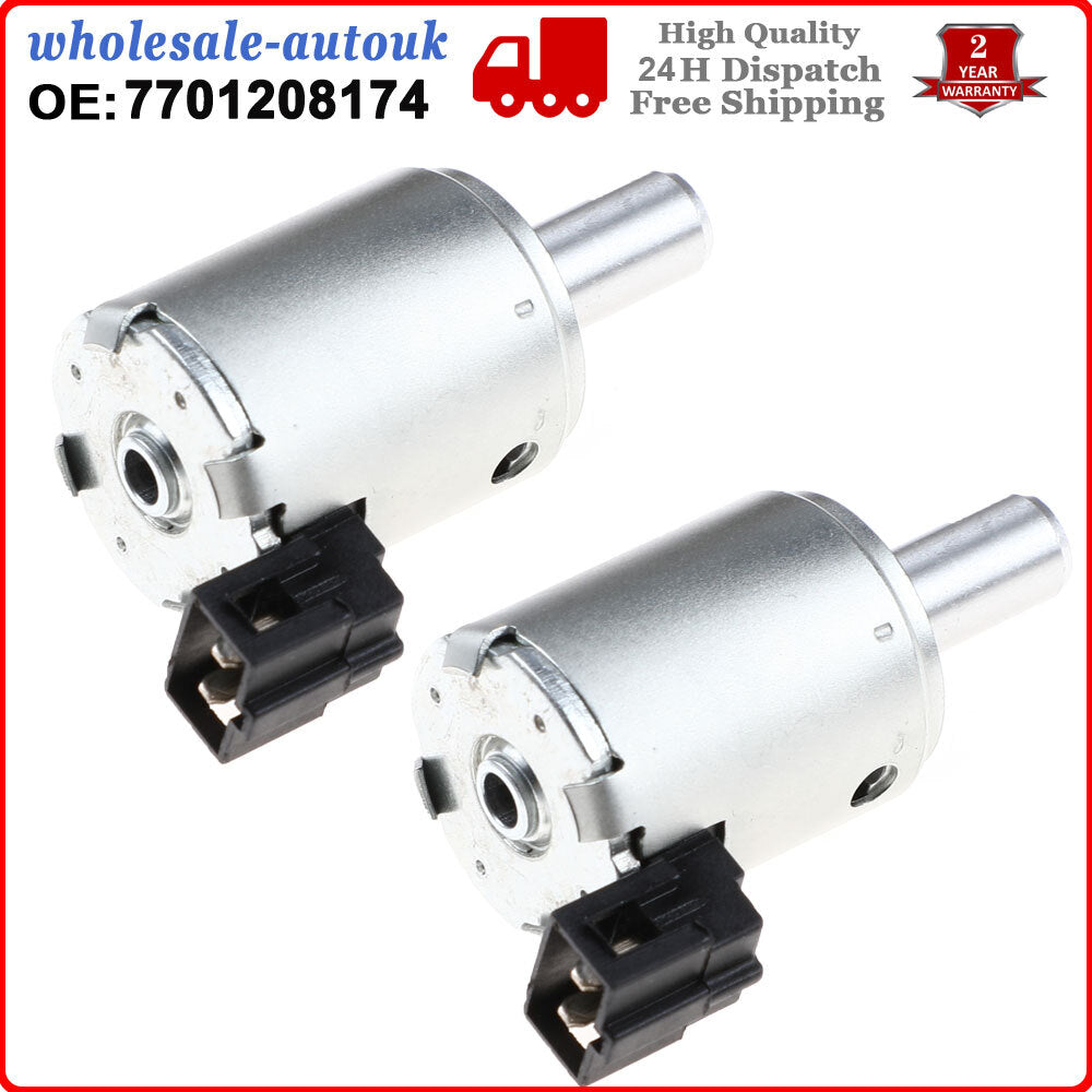 2PCS Automatic Gearbox Solenoid Valve 7701208174 257416 for Renault DPO /AL4 Q
