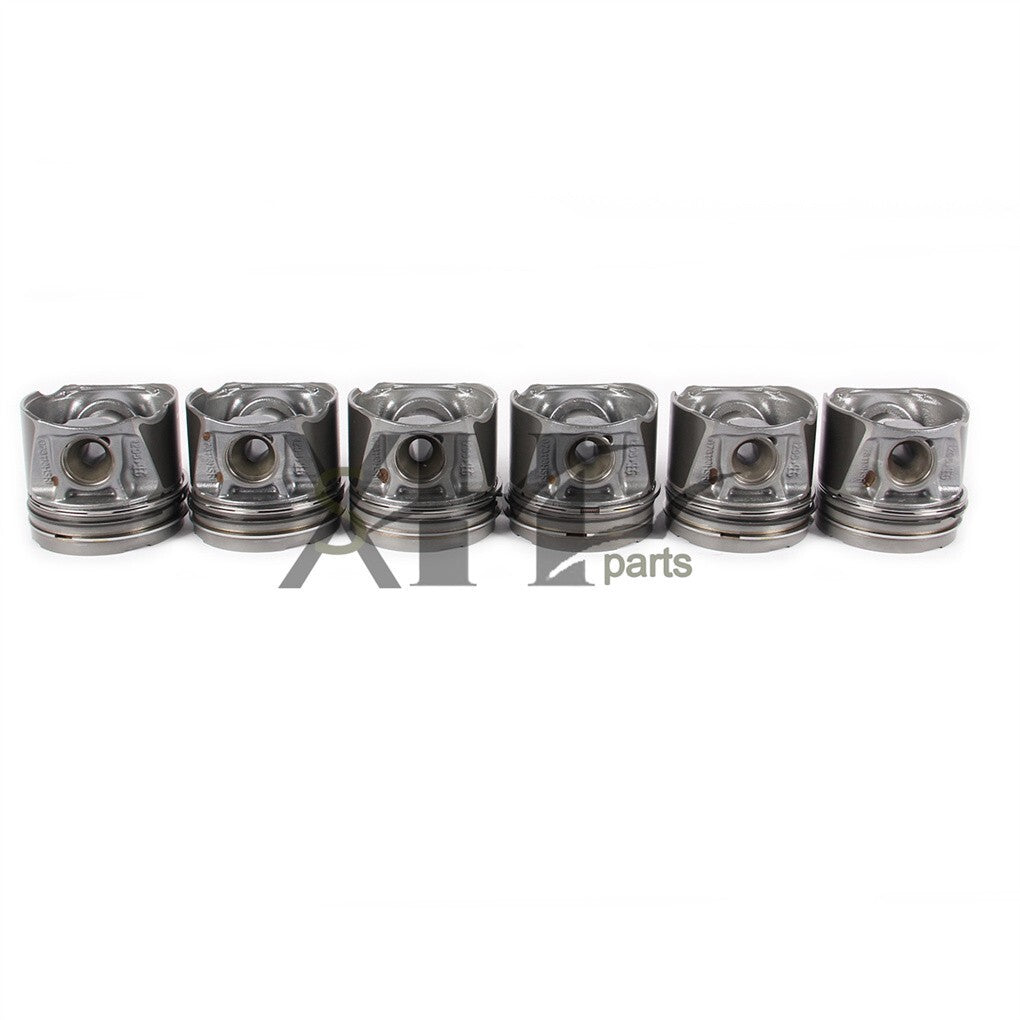 2.5TDI 6PCS Pistons Rings Kit Fit For BAU AKE AYM BFC BAU BCZ
