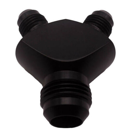 1Ps Aluminium New Car AN6 6AN Male Flare Y Block Fitting Adapter Black n