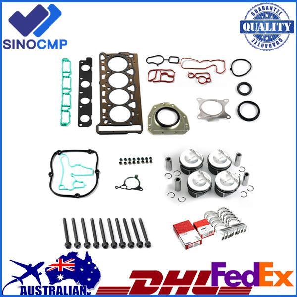 Engine Overhaul Oversize Pistons Repair Kit for 83.01 +0.5mm for VW for Audi 2.0TFSI