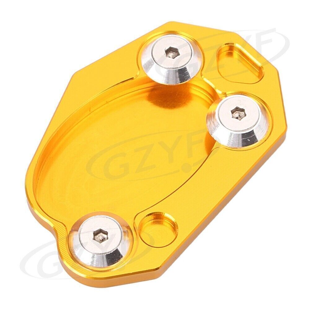 Motorcycle Side Kickstand Plate Pad Fit for Kawasaki Z1000 ZX10R ZX6R Z1000/SX Gold Q