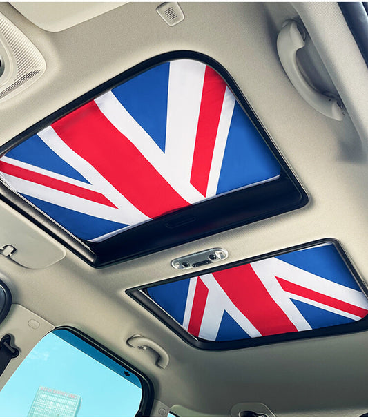 2 for MINI Cooper R54 R55 R56 R60 F55 F56 Sunroof Sun Shade Foldable Roof Covers Q