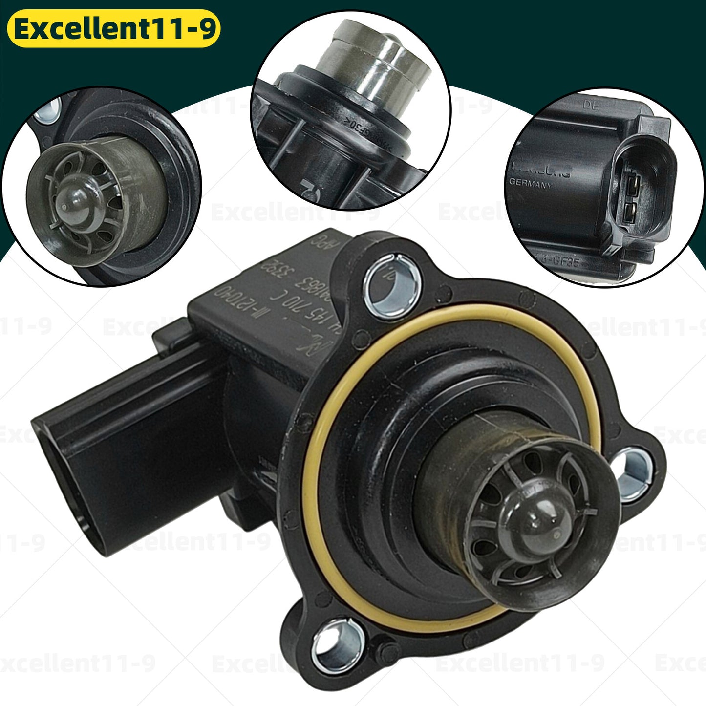 Turbocharger shut-off valve #06H145710C suitable for Beetle, for Tiguan , for Audi A5, A6, Q5, Q7 n