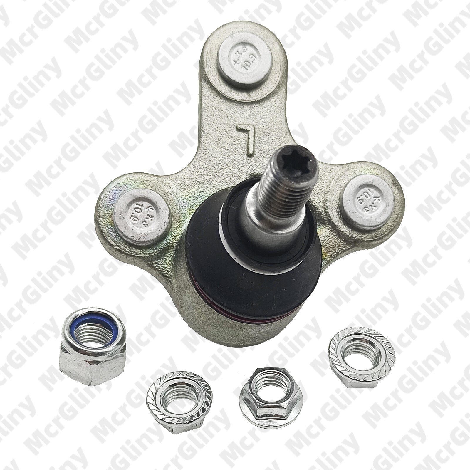 Left front ball joint control arm + nut for Audi A3 Q3 Eos for Jetta 1K0407365C- n