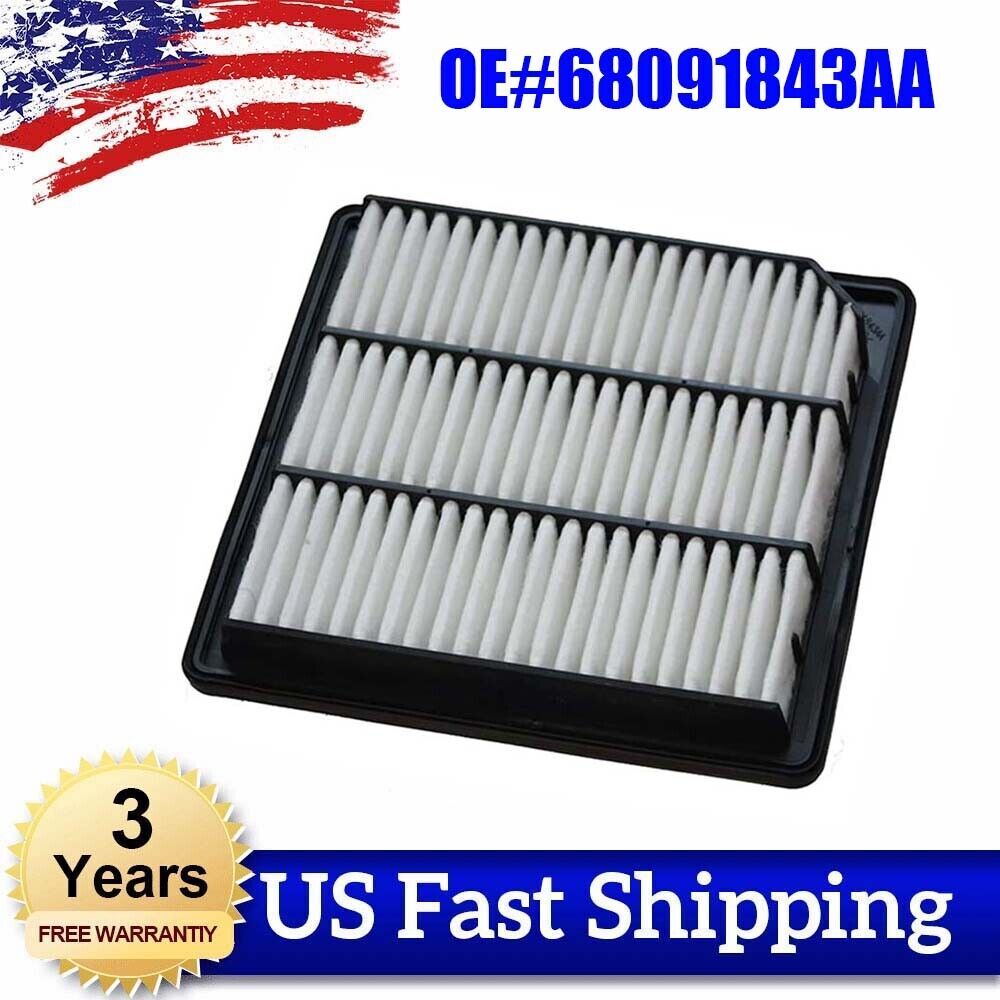 1PC 68091843AA Air Filter for Fiat for Dodge Coolway 2.0L 2011-UP 2010 2009 2008