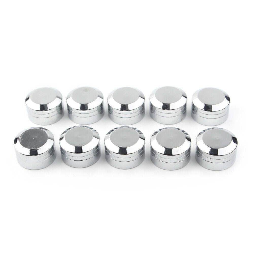 Chrome Inner 13mm Schrauben Motor Bolt Topper Cap Cover Fit for Harley Mototcycle Q