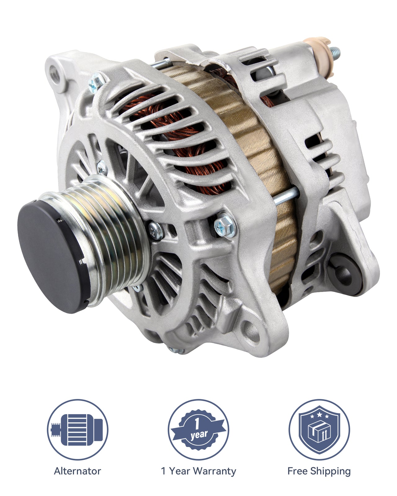New Alternator Fit for 2007-2016 for Jeep Compass Sport Utility L4 2.4L AMT0194