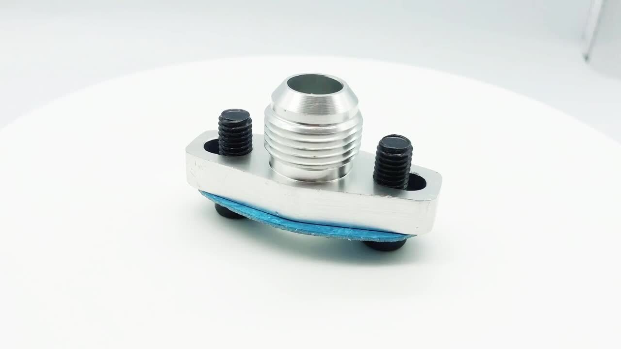 10 AN Turbo Oil Drain Outlet Flange Adapter AN10 Fitting For T25 GT28 GT30 GT35