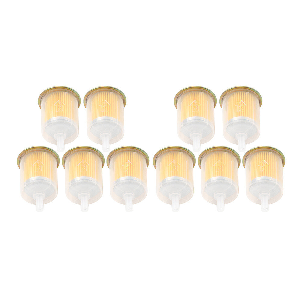 10 Pcs 3/8 Fuel Filter Industrial Universal Motorcycle Inline Gas Fuel Line