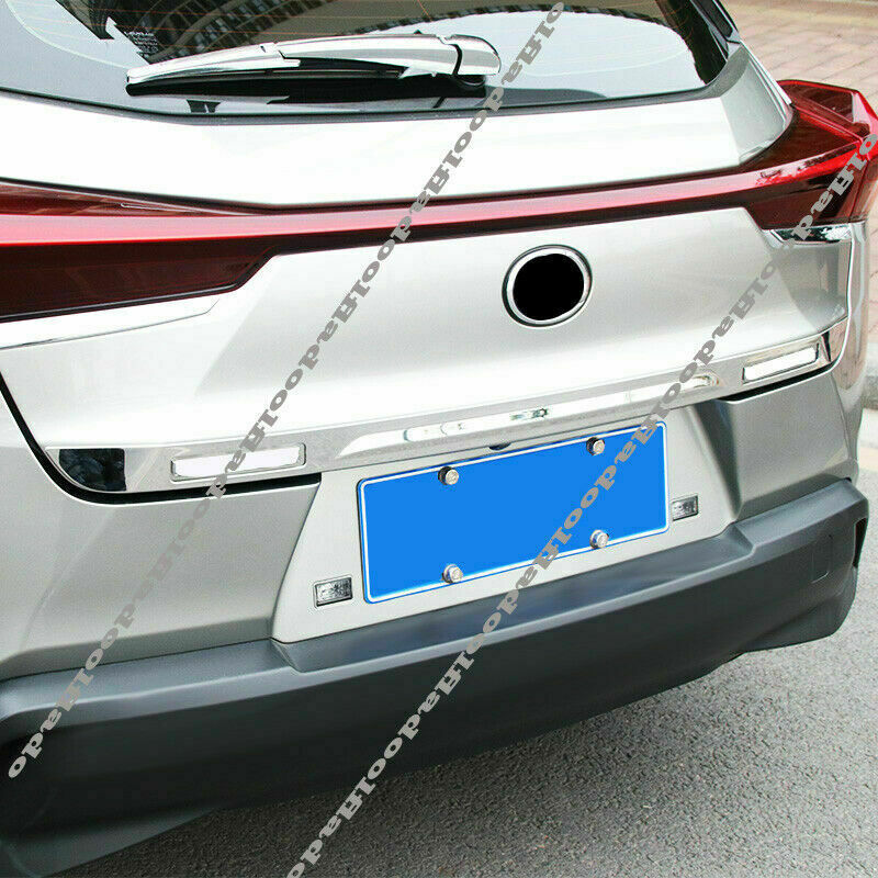 for Lexus UX 200 250h 2019-2022 Chrome Tail Door Rear Trunk Cover Trim Molding