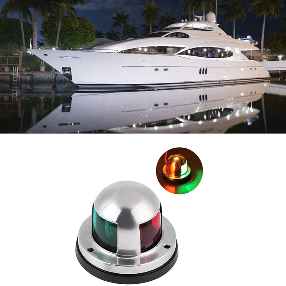 12V Marine Boat LED Lights Marine Boat Yacht Pontoon LED Bow Navigation Lights