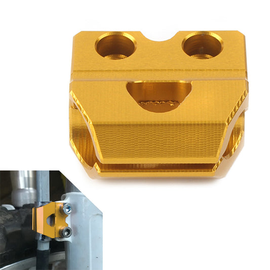 Brake Line Hose Clamp Holder fit for Suzuki RM85 RM125 RMX450Z DRZ400SM RM250 Yellow Q