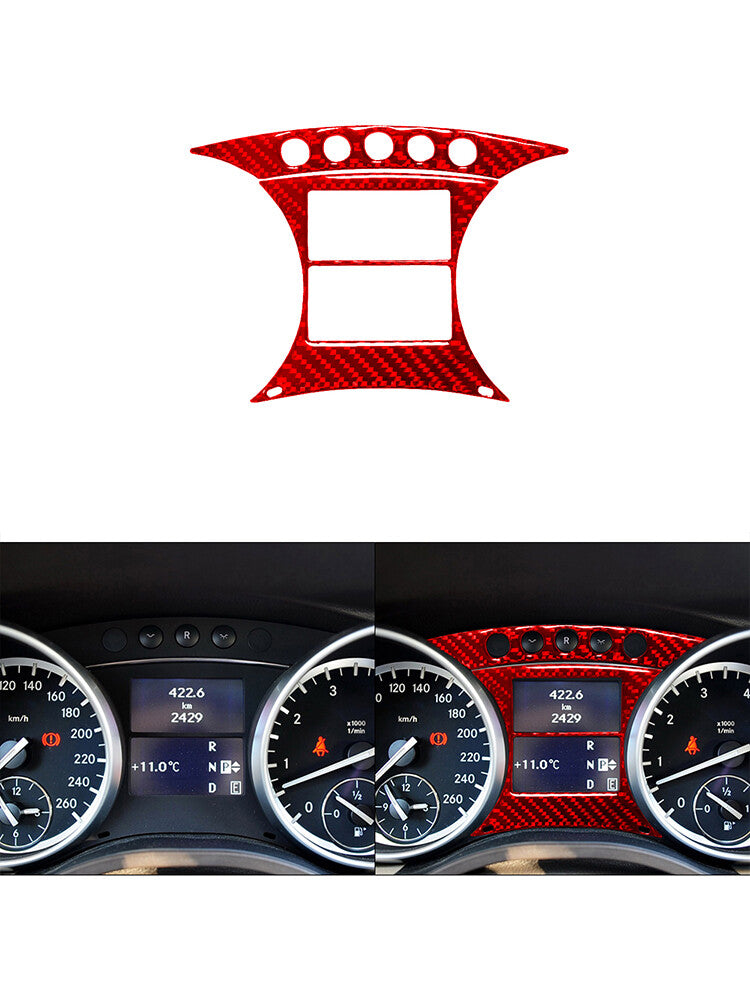 for Honda Accord 2018 - 2022 Carbon Fiber Front Dashboard Vent Frame 2X- v