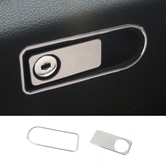 1 Automotive interior accessories Stainless steel clip sunshade vanity mirror- v