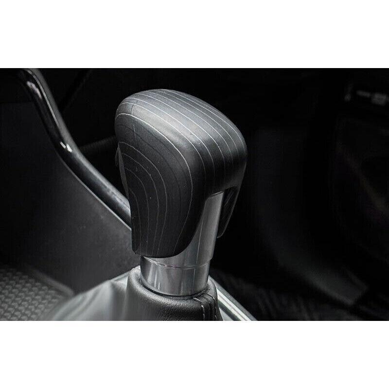 Black Wood Grain for Honda CR-V 23-2024 Gear Shift Knob Shifter Lever Cap Trim