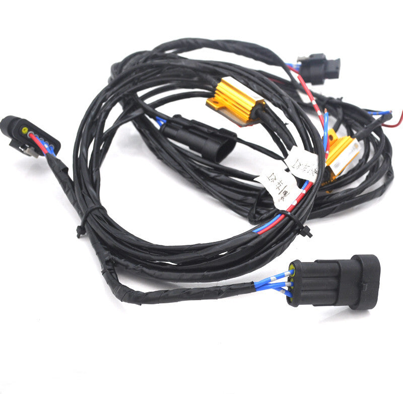 Retrofit facelift LCI Led Tail light cable adaptor for MASERATI GHIBLI 2014-2020 v