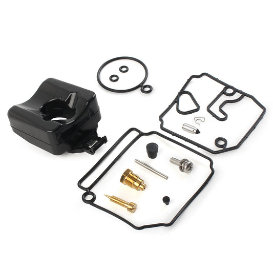Carburetor Rebuild Kit Fit for Yamaha 3 Cyl 2.834 Bore 60HP 1992-2006 70HP 1992-2009 Q