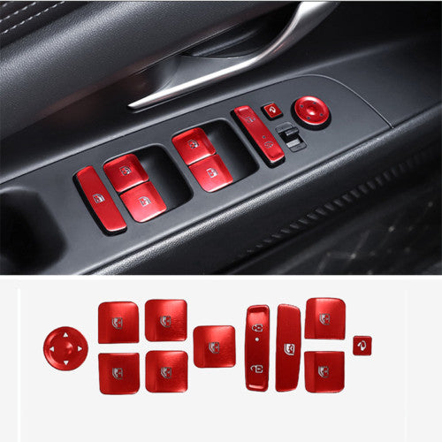 For Explorer 2020-2023 Carbon Fiber ABS Inner Door Handle Bowl Frame Cover v