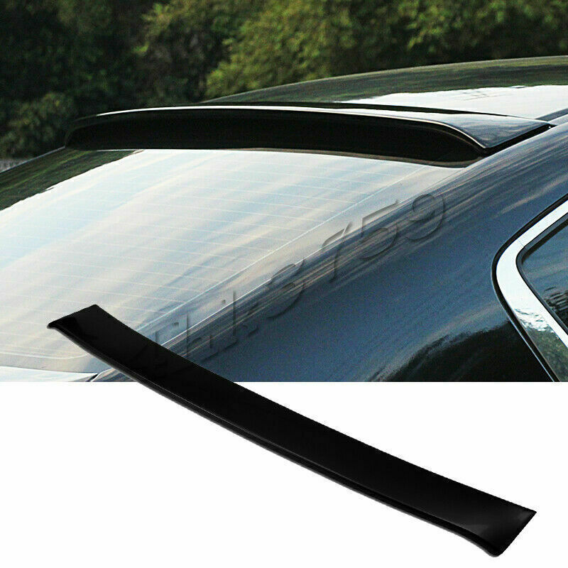 for Honda Accord 2008-2012 Glossy Black Rear Roof Spoiler Window Visor Bar trim Q