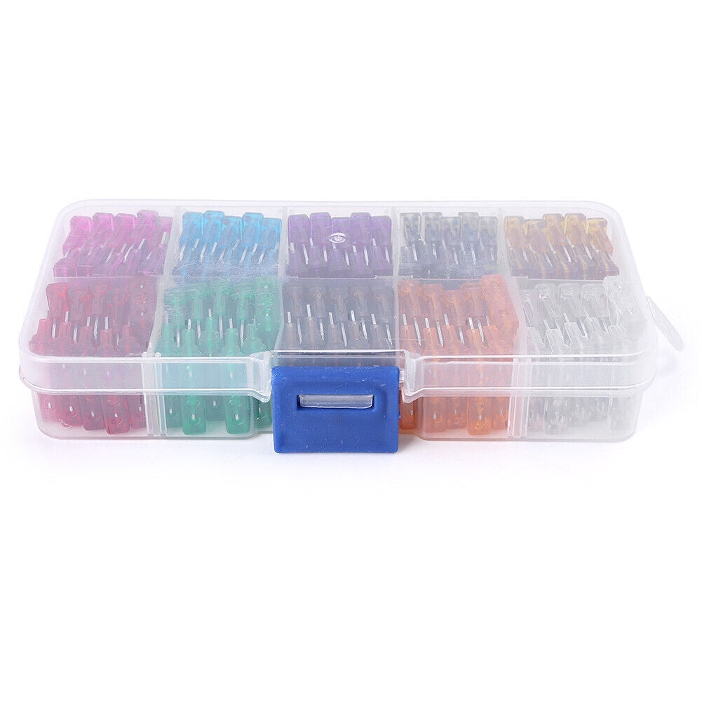 2A-35A Plastic Auto Blade Fuse Assorted Kit for Car Truck SUV Motorcycle 100pcs Q