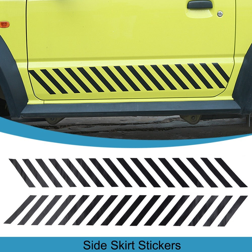 Door Side Skirt Sill Decal Stickers Stripe Cover for Suzuki for Jimny 2019-2024