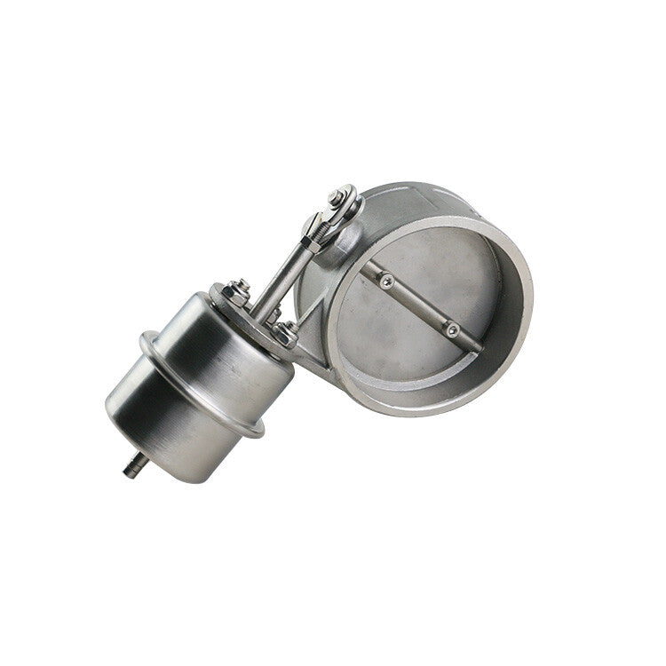 1PC 2 51mm Exhaust Control Valve Set Vacuum Actuator Closed Style Pipe Downpipe