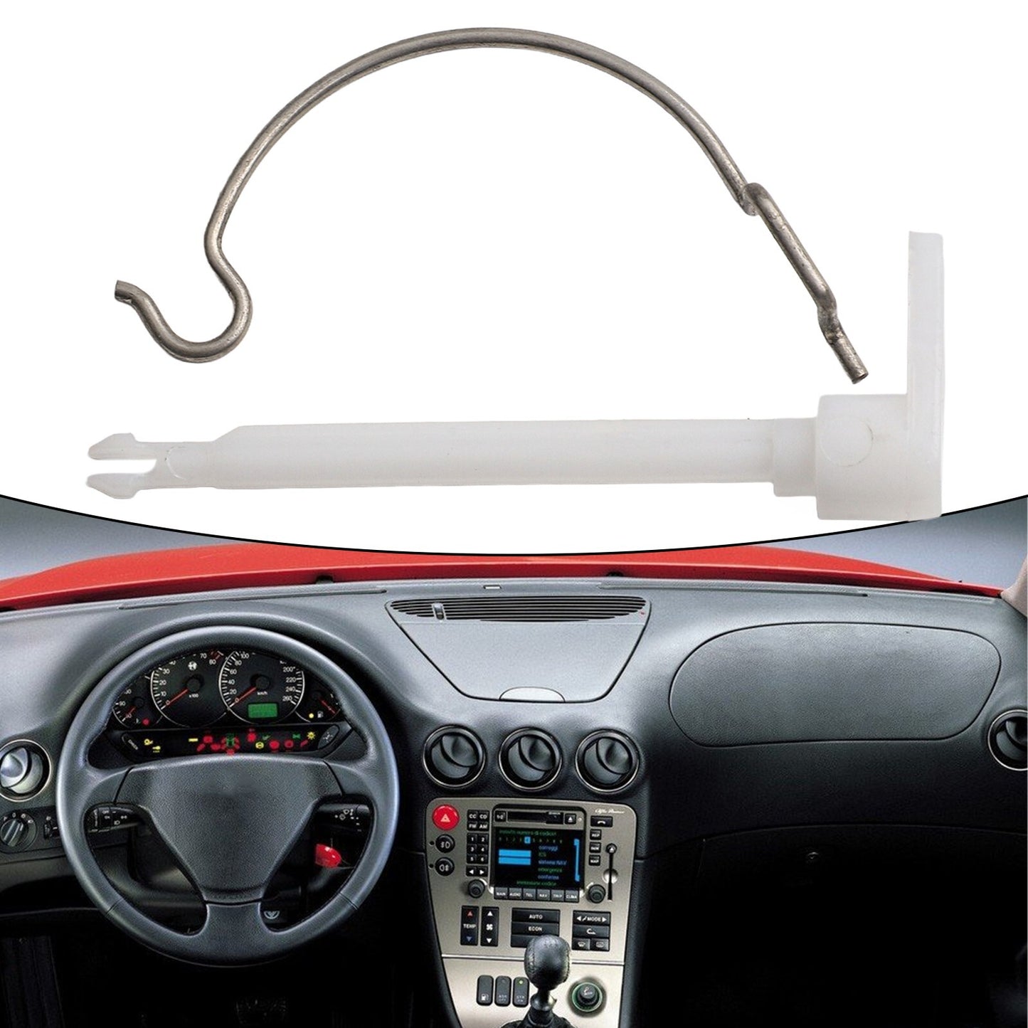 FUEL DOOR PIN AND SPRING KIT for ALFA ROMEO GIULIETTA AND for 51851496