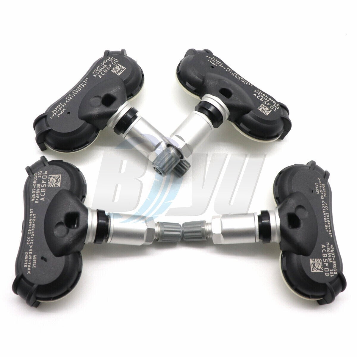 42607-0R010 New Tire Pressure Monitor Sensor (4) TPMS for Toyota Highlander RAV4